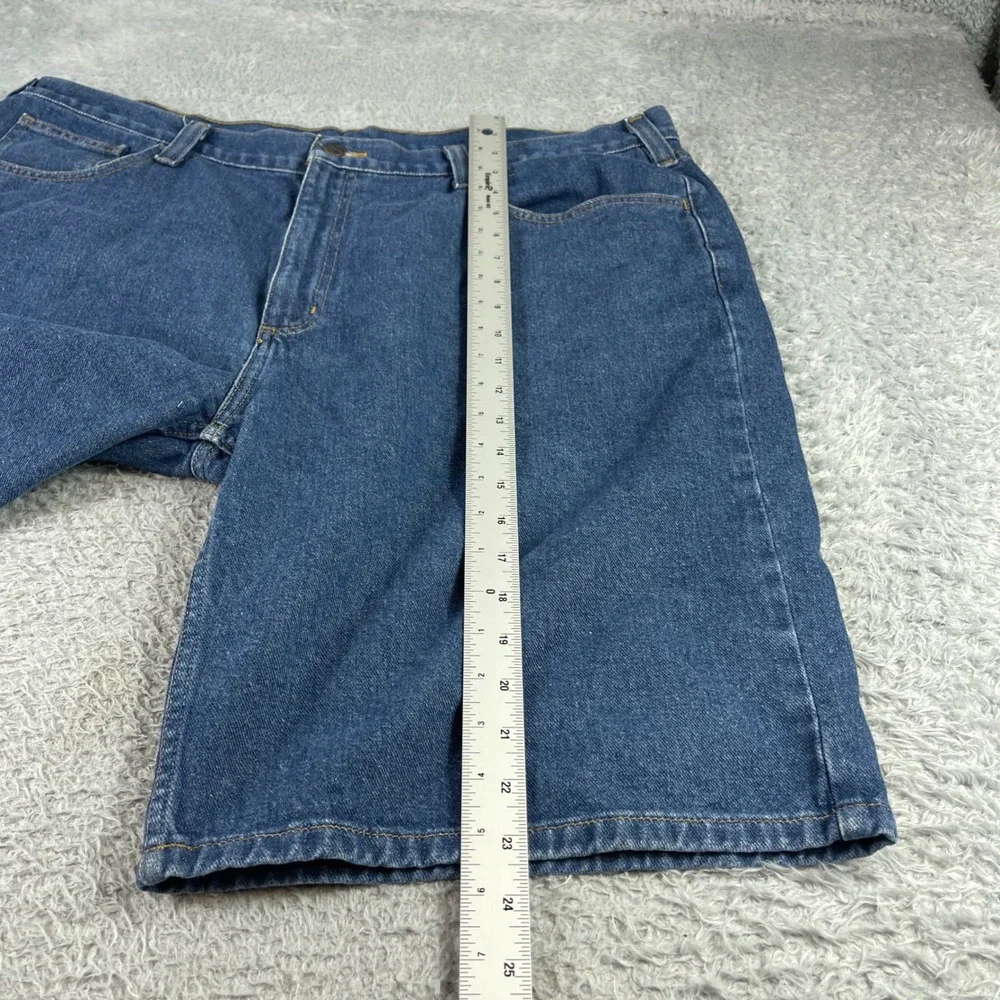 Carhartt Mens Relaxed Fit Denim Shorts Blue Cotton B354 DCW Size 42